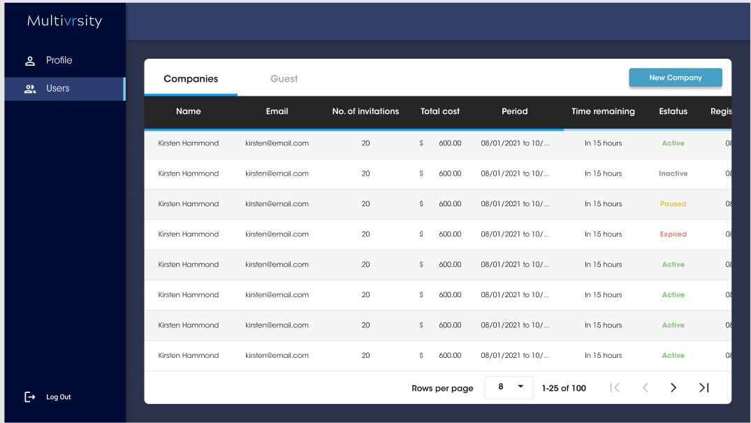Multiversity Interface 7